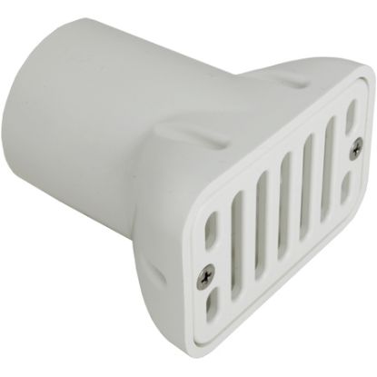 AquaStar 32CDFLFR101 32 Channel Drain Suction Outlet Cover & Frame - White