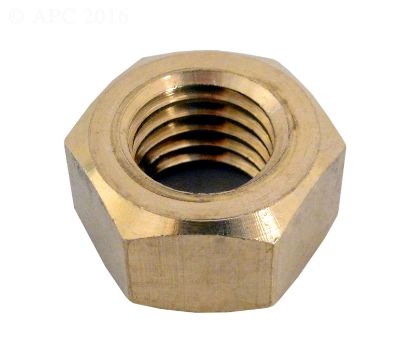 NUT 5/8IN-11 HX BRASS 356776