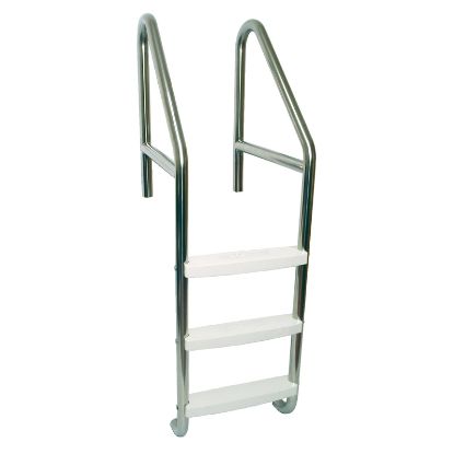 24IN DADE ECONO 3 STEP ROLLOUT LADDER W/CROSSBRACE 50-792E-24