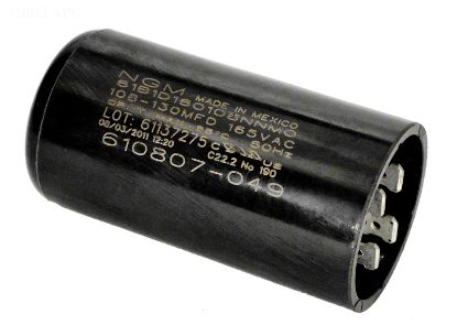 CAPACITOR 103-130 MFD 165V 610807-049