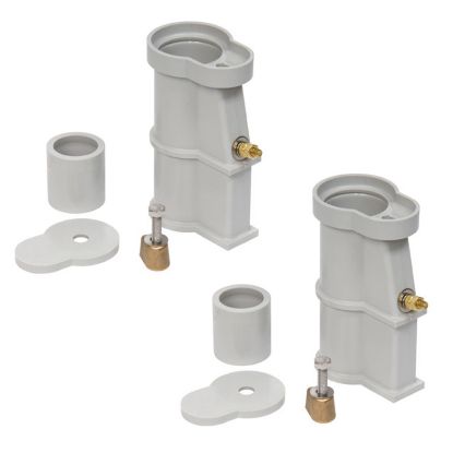 SALT FRIENDLY ANCHOR KIT W (2) AS-100P W/VINYL COV.  69-209-200-VB