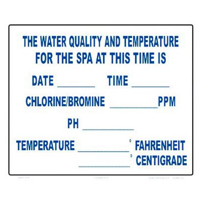 WATER QUALITY 12 X 10 7046WS1210E