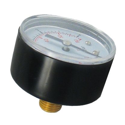 0-60 PRESSURE TEST GAUGE; BACK MOUNT 25501-000-900