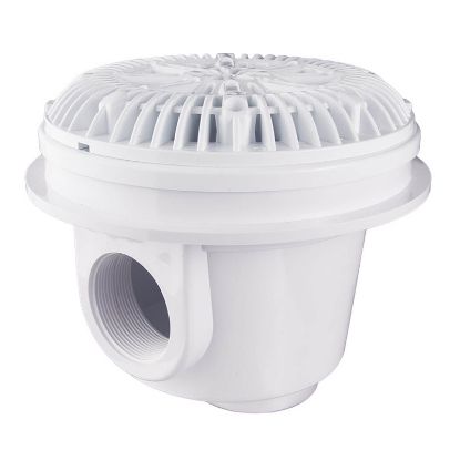 VINYL/FIBERGLASS MAIN DRAIN (SO;BO) GALAXY  2 PACK; WHITE 25515-000-200