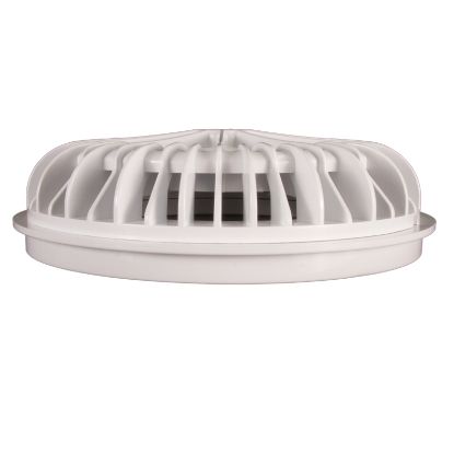 VGB 7 3/4 IN NOVA LID AND FLAT FRAME (WHITE 25539-600-000