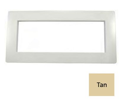 WIDE MOUTH VINYL POOL FACE PLATE COVER TAN 25541-039-020