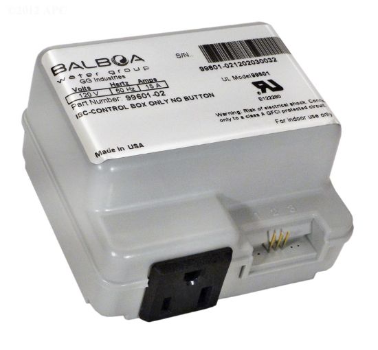 ISC CONTROL BOX WHIRLPOOL TUB 99601-02