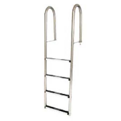 4 STEP DOCK LADDER .065IN TUBE STAINLESS STEP SR SMITH LLS-4