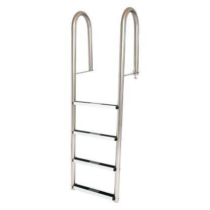 4 STEP DOCK LADDER MARINE GRADE 065IN TUBE STAINLESS STEP SR LLS-4-MG