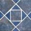 VENETIAN AZUL DECO 1 EACH MASTERTILE MAS VEN DEC