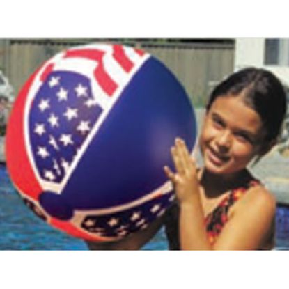 FLAG PRINT 24IN BEACH BALL 81251