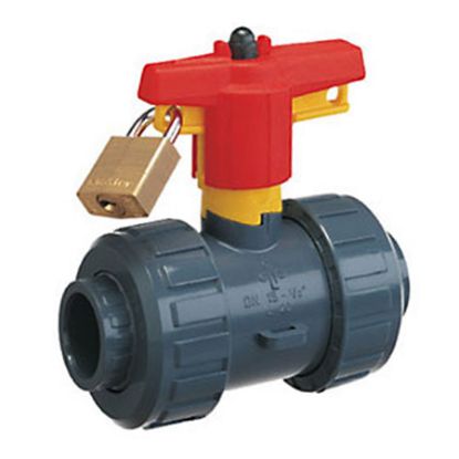 4IN SKT TRUE UNION BALL VALVE PVC S4 SERIES SCHEDULE 80 