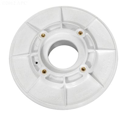 WALL FITTING FOR 6IN ULTRA SUCTION 2IN THREADED WHITE 215-8220B