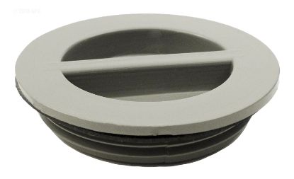 FLUSH PLUG 1.5IN MPT W/GASKET GRAY 400-4147