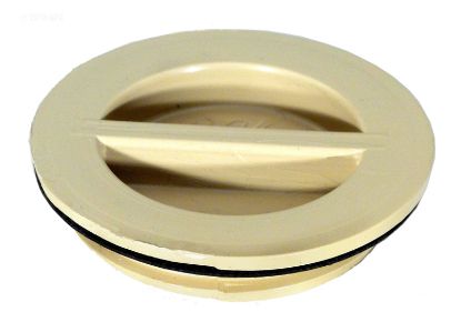 FLUSH PLUG 1 1/2IN WITH GASKET - BEIGE 400-4149-BEI