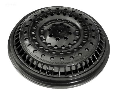 8IN ANTI VORTEX VGB COMPLIANT DRAIN COVER BLACK 6402311V