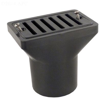 GUTTER DRAIN-DARK GREY 640-2909-DKG