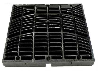 VGB 9INx9IN SQUARE GRATE ONLY BLACK 640-4731 V